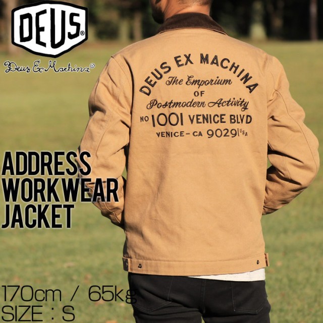 好評継続中 Deus Ex Machina デウスエクスマキナ Address Workwear Jacket ワークウェアジャケット Dmf おしゃれ Madaboutwheels Com