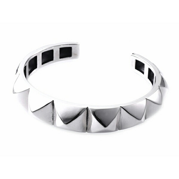 パリ で 買う バングル シルバー 銀 Design シルバー925 Deal ディールデザイン シルバーアクセサリー ギフト 銀 シルバーバングル フェードスタッズ フェードスタッズ シルバー925 安い買い付け