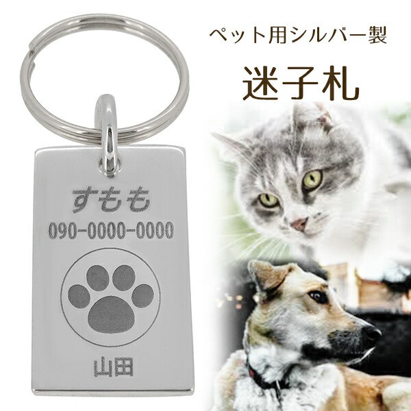 ファイナルバーゲン ペット用 迷子札 シルバー 製 刻印 名入れ代 無料 ペット 犬 猫 イヌ ネコ 名札 タグ 迷子 札 ネームプレート ネームタグ 愛犬 愛猫 犬用 おしゃれ Centrodeladultomayor Com Uy