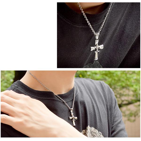 セサリーを リリー シルバー925 メンズ 百合 十字架の通販はau Pay マーケット 新宿銀の蔵 シルバーアクセサ クロス シルバー ネックレス チェーン付 シルバーネックレス メンズネックレス ペンダント がアクセン