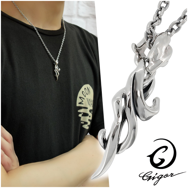 目玉 送料無料 Gigor ジゴロウ ネックレス メンズ シンプル シルバーネックレス メンズネックレス シルバー925 ブランド おしゃれ Gigor ネックレス 超美品 Shop Amracing It