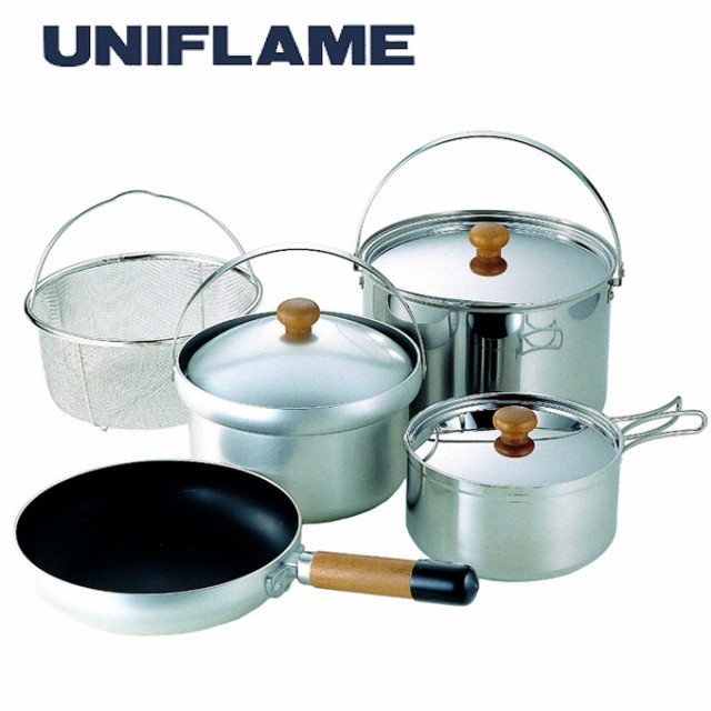 ユニフレーム UNIFLAME 調理器具セット 鍋 フライパン fan5 DX 660232 odの通販はau PAY マーケット