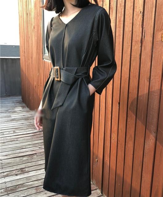 秋物ワンピース 秋色 上品なロングワンピースの通販はau Pay マーケット Hhcストア 商品ロットナンバー