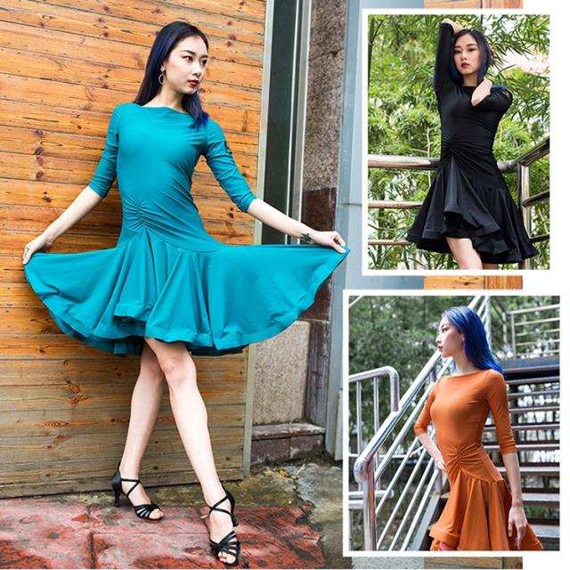 日本正規品 ルンバ チャチャチャ ワンピース ダンスウェア ドレス ラテン 練習着 ドレス 衣装 レデ ダンス 演奏会 イベント衣装 演出 ラテンドレス ダンス衣装 Backtohealthwoodbury Com