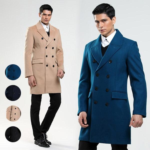 偉大な ビジネス ミディアム アウター メンズコ 男性 ピーコート しなやか 秋冬コート チェスターコート Pコート メンズ ジャケット フォーマル 正規品 Komisushi It