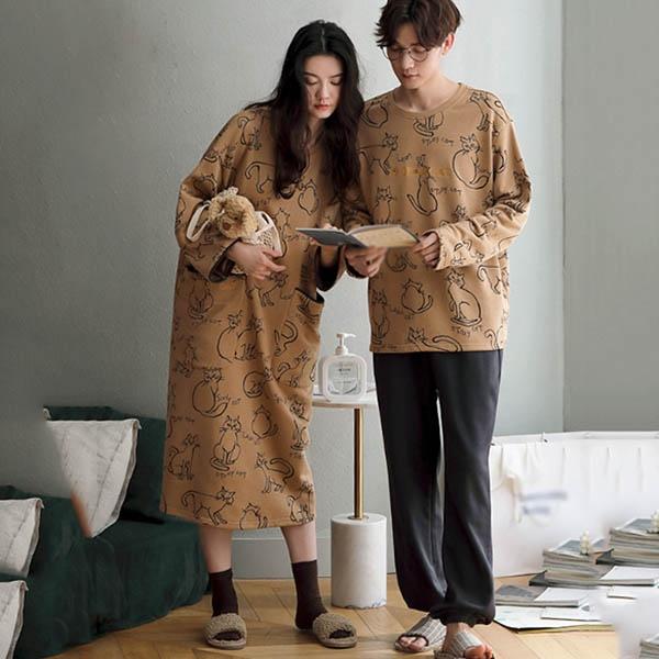 特別価格 ワンピース 部屋着 ギフ ルームウェア レディース ペアルック ペアパジャマ 上下セット メンズ パジャマ 寝間着 お揃い ギフト カップル 好評継続中