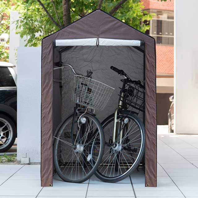 自転車 の 車庫