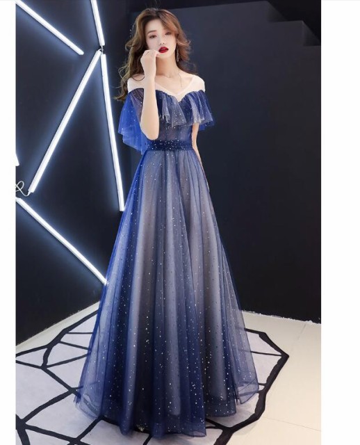 オフショルダー 結婚式 二次會 成人式 ロングドレス ウェディングドレス マキシワンピース パーティドレス お呼ばれドレス 大の通販はau Wowma ワウマ 東京 Com 商品ロットナンバー