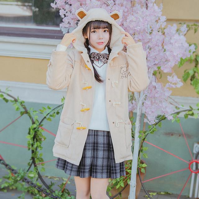 冬物 秋服 レディース ロリータ服 ロング丈 コート 冬服 可愛い アウター 038 ファー付き ダッフルコート ロングコートの通販はau Pay マーケット Hhcストア 商品ロットナンバー