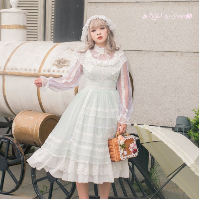 Rabbit Sheep ドリームプリンセス長袖ワンピースのみ ロリィタ ロリータドレス Lolita ゆめかわ ロリータワンピース 姫ロリ 甘ロの通販はau Pay マーケット Hhcストア 商品ロットナンバー