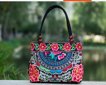 勤務 刺繍花柄ショルダーバッグ 旅行ズックかばん鞄 ワンショルダーバッグ 誕生日プレゼント レディースバッグ 民族風かごバッグの通販はau Pay マーケット Hhcストア 商品ロットナンバー