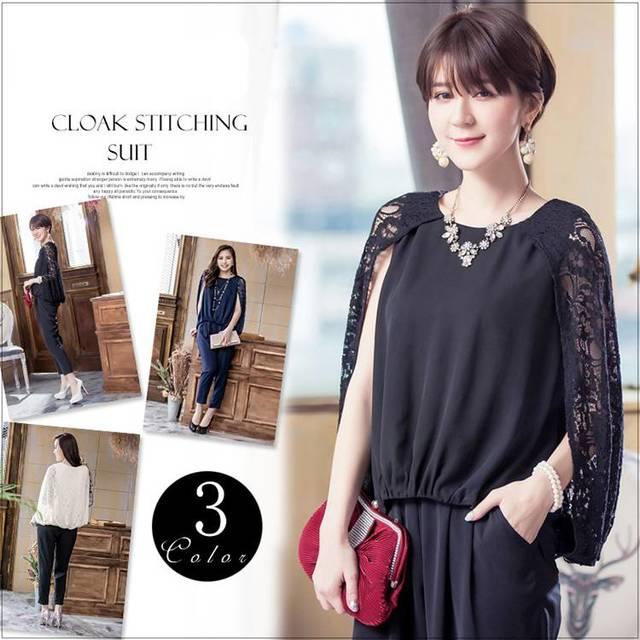 珍しい パーティードレス パンツ パンツドレス かっこいいパンツドレス 結婚式 お呼ばれドレス パンツ 黒レース ワンピース レース 結婚式 パン 人気定番 Www Iacymperu Org