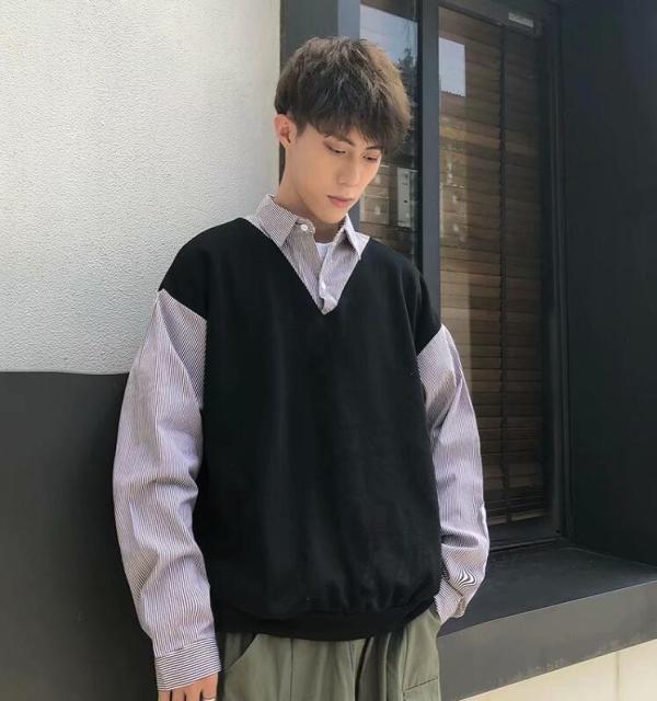 シャツ長袖 ワイシャツ カジュアル オフィス 薄手 セーター 春夏秋冬 ビジネス 男の子 Shirt メンズ 日常用 スーツ おしゃれの通販はau Pay マーケット Hhcストア 商品ロットナンバー