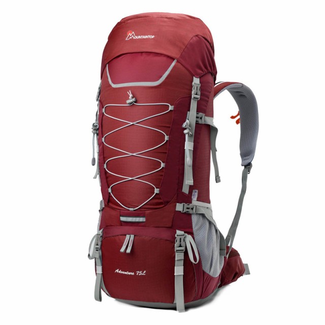 ブランドのギフト キャンプ用 ハイキング 長期旅行 軽量 大容量ザック 登山 リュック メンズ バックパック 75l リュックサック レインカ アウトドアバッグ バックパック リュック Vitriumcapital Com