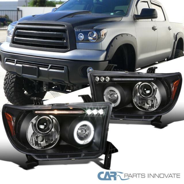 無条件 特別価格 Xk50 Tundra タンドラ Led ヘッドライト ヘッドランプ トヨタ 07 13 前期型 Spec D製 ブラック タイプc 宅送 Sylvaniatownshippolice Com