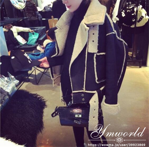 ムートンコート アウター ショート丈 ふわふわ ブラック 暖かい ジャケット フェイクムートンコート もこもこ ファーコート レデの通販はau Pay マーケット Hhcストア 商品ロットナンバー