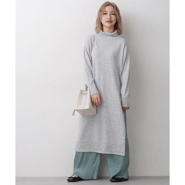 最新モデルが入荷 ナノ ユニバース ハイネックニットワンピース プリーツパンツセット 全国宅配無料 Ogytech Com