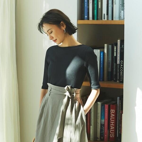 最安値に挑戦 ロートレアモン 大草直子さんコラボ Own 4th Collection ボートネックミニマルカットソー総合ランキング1位 Arnabmobility Com