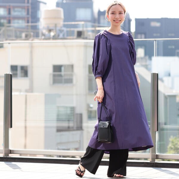 最新コレックション New レイビームス ｒａｙ ｂｅａｍｓ バック ギャザー パフスリーブ ワンピース お客様満足度no 1 Elskaveda Com