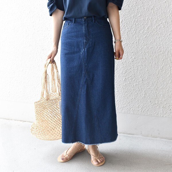 クーポン格安 シップス デニムロングスカート 先着特典 Triplex Ee