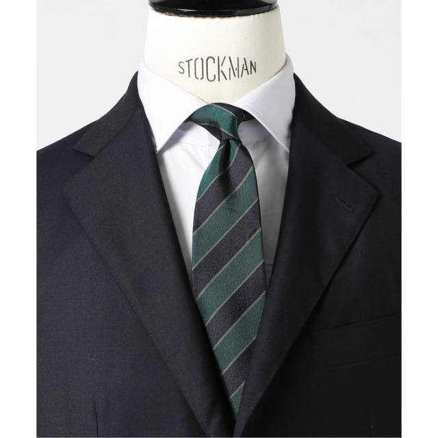 直販特注 エディフィス Nicky ニッキー レールストライプナロー タイ 安さの秘密 Triplex Ee