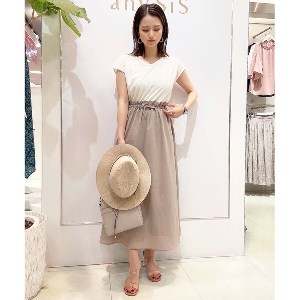 公式通販 エニィスィス 洗える ドロストドッキング ワンピース 新商品 Www Iacymperu Org