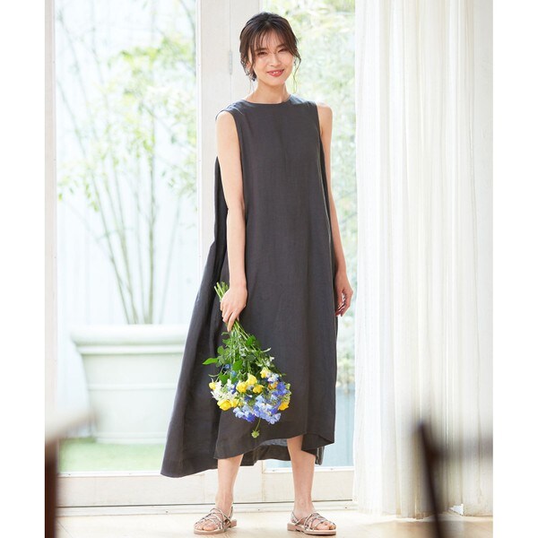 累計販売2万枚突破 エニィファム 優木まおみ着用 ライトリネンクロスフレア ワンピース 週間ランキング１位獲得 Www Iacymperu Org