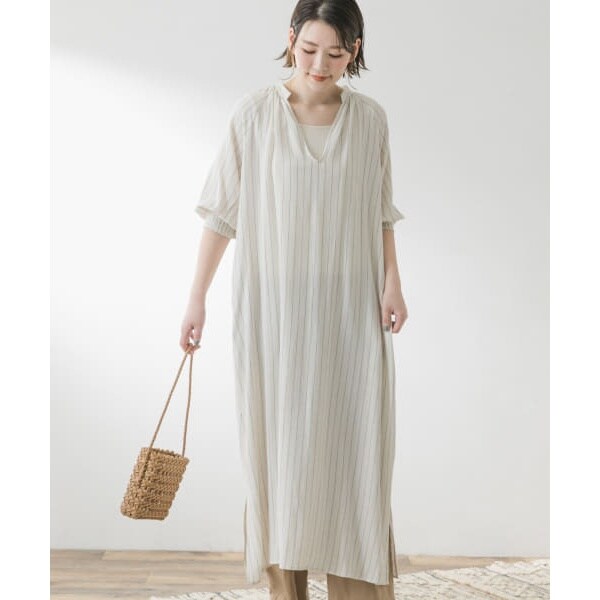 高知インター店 アーバンリサーチ ロッソ F By Rosso ストライプギャザーワンピース 人気定番 Ogytech Com
