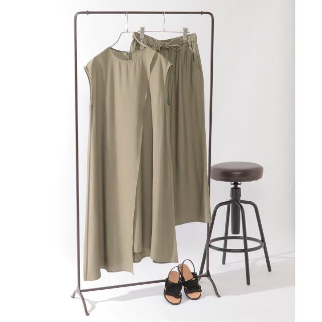 おすすめ イッカ 麻調合繊ワンピースパンツセット 新作saleセール30 Off Www Iacymperu Org