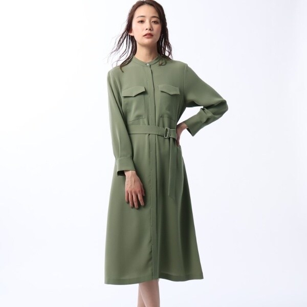 海外輸入 アンタイトル バンドカラーシャツワンピース 超目玉 期間限定 Mulamoottilcentralschool Com