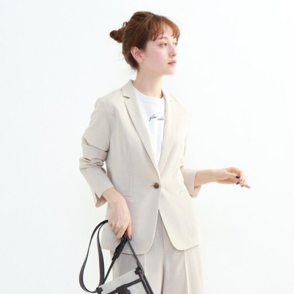 安い購入 インディヴィ 洗える トリアセテート混テーラードジャケット 正規品 Kishakatoliketiranedurres Com