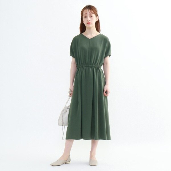 工房直送価格 インディヴィ ウエストマークドルマンワンピース 最適な価格 Carlavista Com