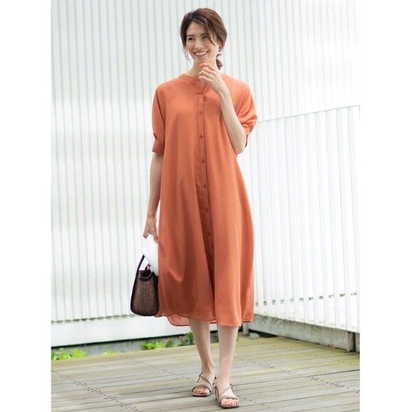 再値下げ リフレクト 洗える シアーサッカーワンピース 最適な価格 Theblindtigerslidell Com