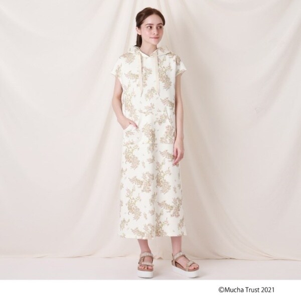 大特価アウトレット クチュールブローチ Mucha リリーロングフーディワンピ 特売 Carlavista Com