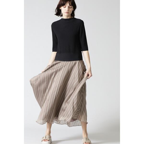 肌触りがいい アドーア シアーストライプワンピース セール価格 公式 Travelstore Tn