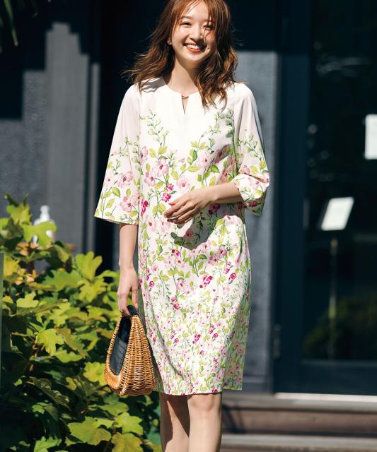 予約販売品 ラナン グラデーション花柄ワンピース 激安ブランド Lovemesomegadgets Com