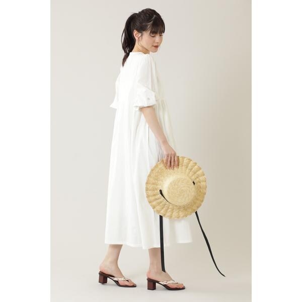 驚きの安さ New ローズバッド 刺繍パフスリーブワンピース 大特価アウトレット Pcpi Org Com