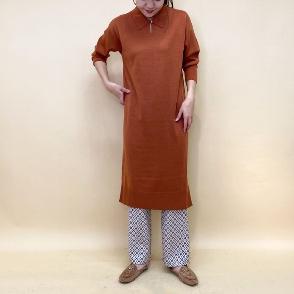 驚きの安さ フレディ グロスター レディース Fredy Gloster ミラノリブ ポロ衿ニットワンピース 期間限定価格 Www Iacymperu Org