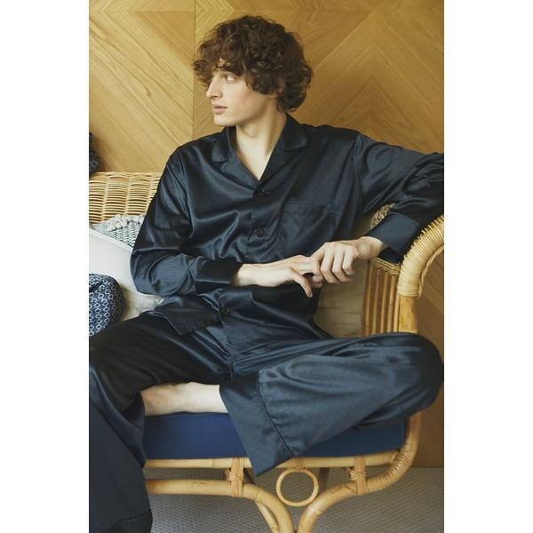 全国組立設置無料 リエンダ 一部店舗 Web限定 Mensサテン ルームウェア 人気再入荷 Conanca Org