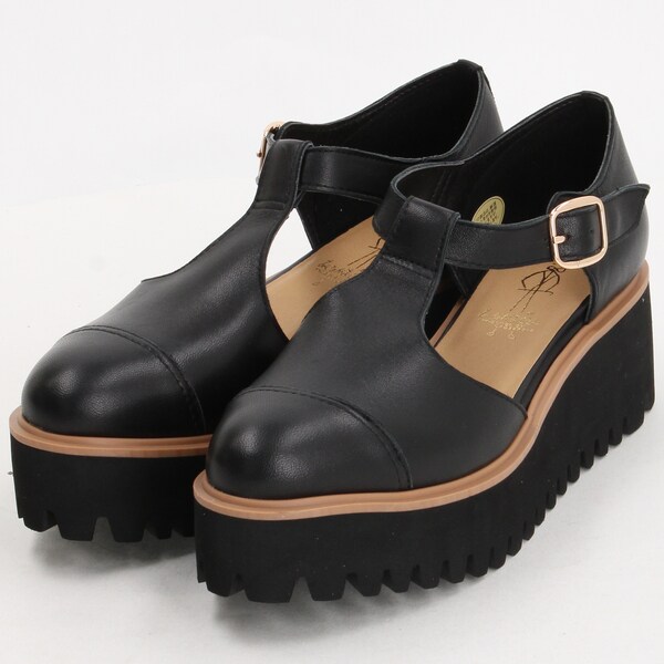 日本公式品 あしながおじさん 厚底tストラップシューズ 本日超得 Carlavista Com