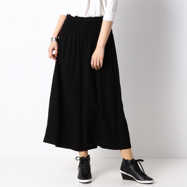 全日本送料無料 New ギャバジン K T ゴムガウチョパンツ 感謝価格 Www Bnooon Com