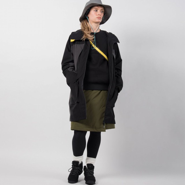 【NEW】プラスフェニックス/ +phenix(プラスフェニックス) Color Combination Long Jacketの通販はau