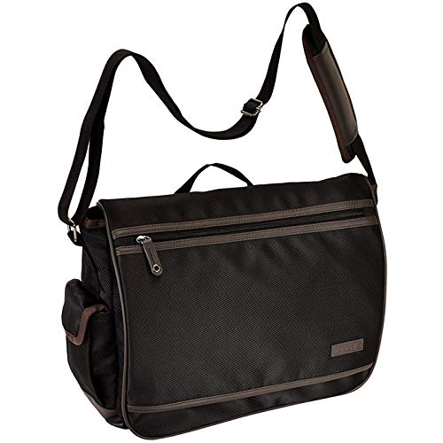 ショルダーバッグ メンズ レディース 斜めがけ ナイロン 軽量 軽い 横型 多機能 通勤 ビジネス 横幅30cm 黒 の通販はau Pay マーケット サキプラチナストア Au Pay マーケット店 商品ロットナンバー