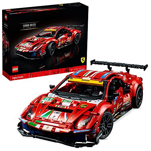 レゴ() テクニック フェラーリ 488 GTE AF コルセ #51 カーセット コレクターセット 大人レゴ 42125