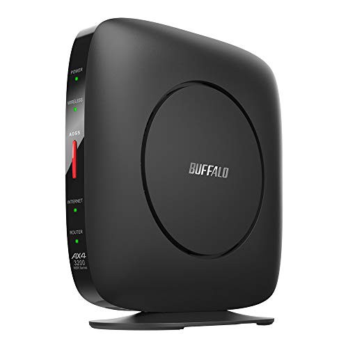 バッファロー WiFi ルーター 無線LAN 最新規格 Wi-Fi6 11ax / 11ac AX3200 2401+800Mbps 日本メーカー