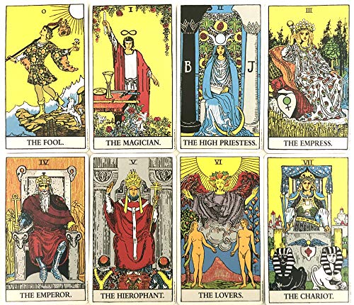 タロットカード 78枚 ライダー版 タロット占い 【 ライダー ウェイト タロット スタンダード Rider-Waite Tarot Deck 】日本語解説書付き