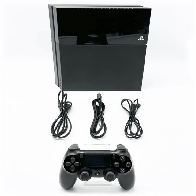 中古】PlayStation 4 ジェット・ブラック 500GB (CUH-1000AB01