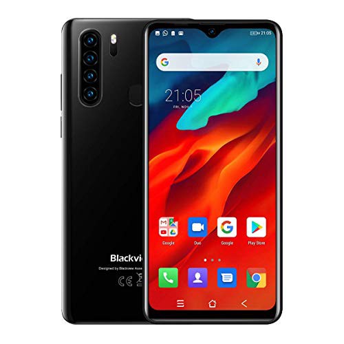 Blackview A80 Pro SIMフリースマートフォン本体Android 9.0 2020 6.49インチHD+ スクリーン 内蔵ウォータードロップスクリーン Helio P2