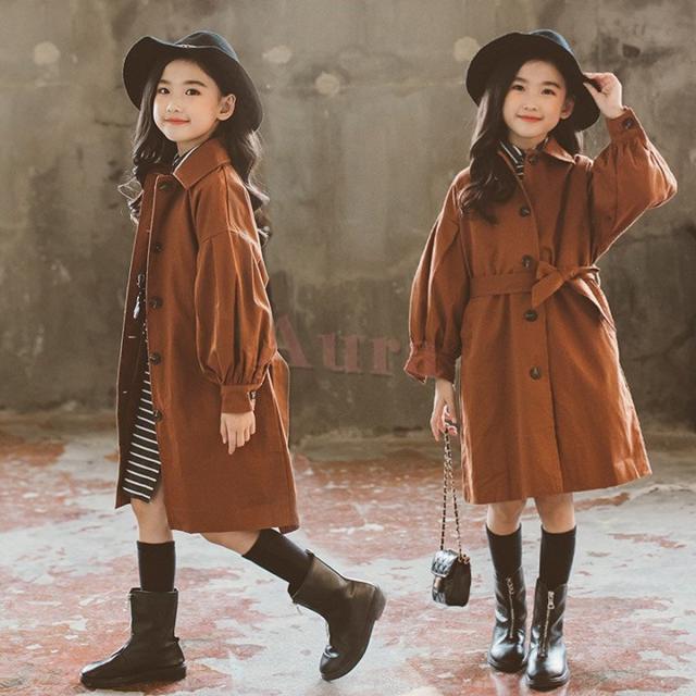 訳あり 韓国子供服 女の子 子供服 チェスターコート アウター 冬服 秋 春 ジャケット 女児 キッズ 子供服 長袖コート ロング コート ダウンコート