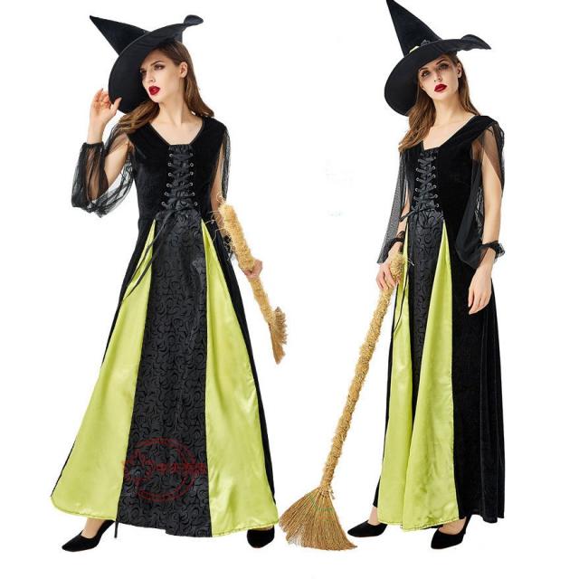 おしゃれ人気 ハロウィン Halloween 万聖節 コスプレ キャラクター コスチューム 仮装 大人 レディース 魔女 巫女 マキシワンピース 帽子 童話 学園祭 公式 Taisei Estate Co Jp